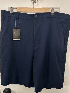NWT Men's Firethorn Tour Size 40 Navy Blue Golf Shorts
